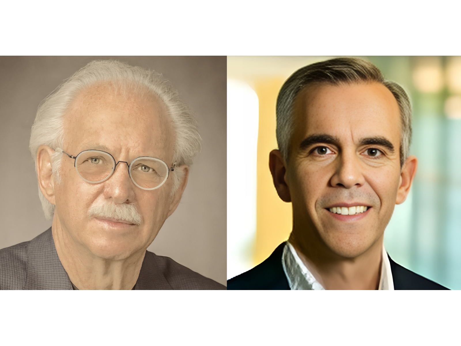 藥華藥美國子公司新任總經理Robert B. Geller, M.D. (左) 和商務主任Fred Paster (右)